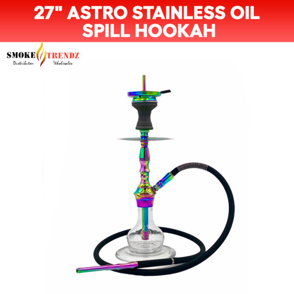 27" Astro Stainless Oil Spill
