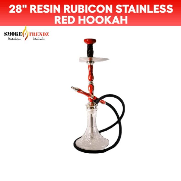28 Resin Rubicon Stainless Red