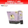 Blazy Susan Purple 1 1/4 6Pk 21ct/Box 126 Cones