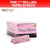 Blazy Susan Pink 1 1/4 rollin paper 50 Pack